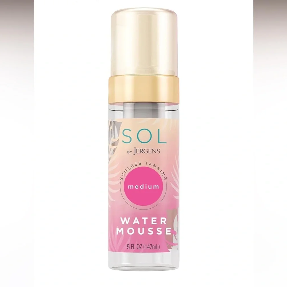 SOL by Jergens Sunless Tanning Water Mousse Medium